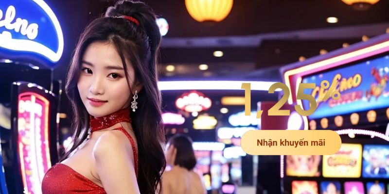 Khuyến mãi hoàn trả +1.25% mỗi ngày