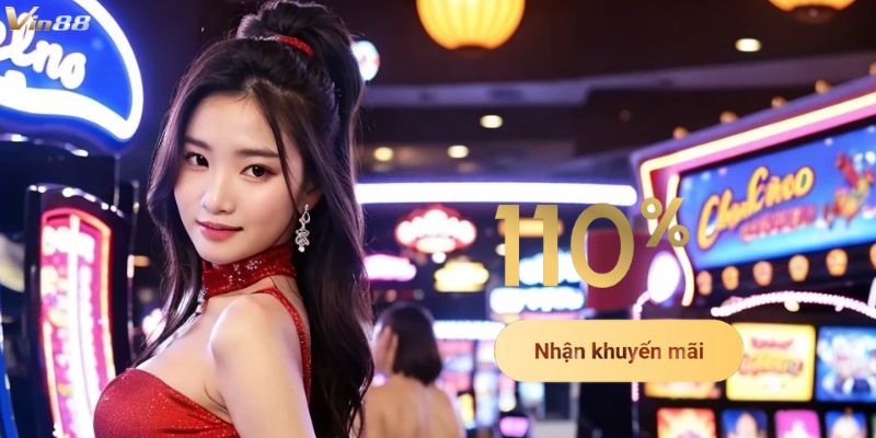 Khuyến mãi thưởng nạp đầu 110% tối đa 18 Triệu